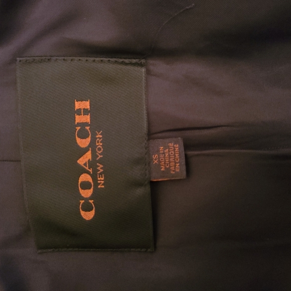 Coach trench coat. NWOT - Picture 7 of 8